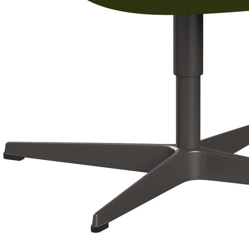 [product_category]-Fritz Hansen Swan Lounge Chair, Warm Graphite/Comfort Light Green (68000)-Fritz Hansen-3320-C68000-WGBASE-FRI-7