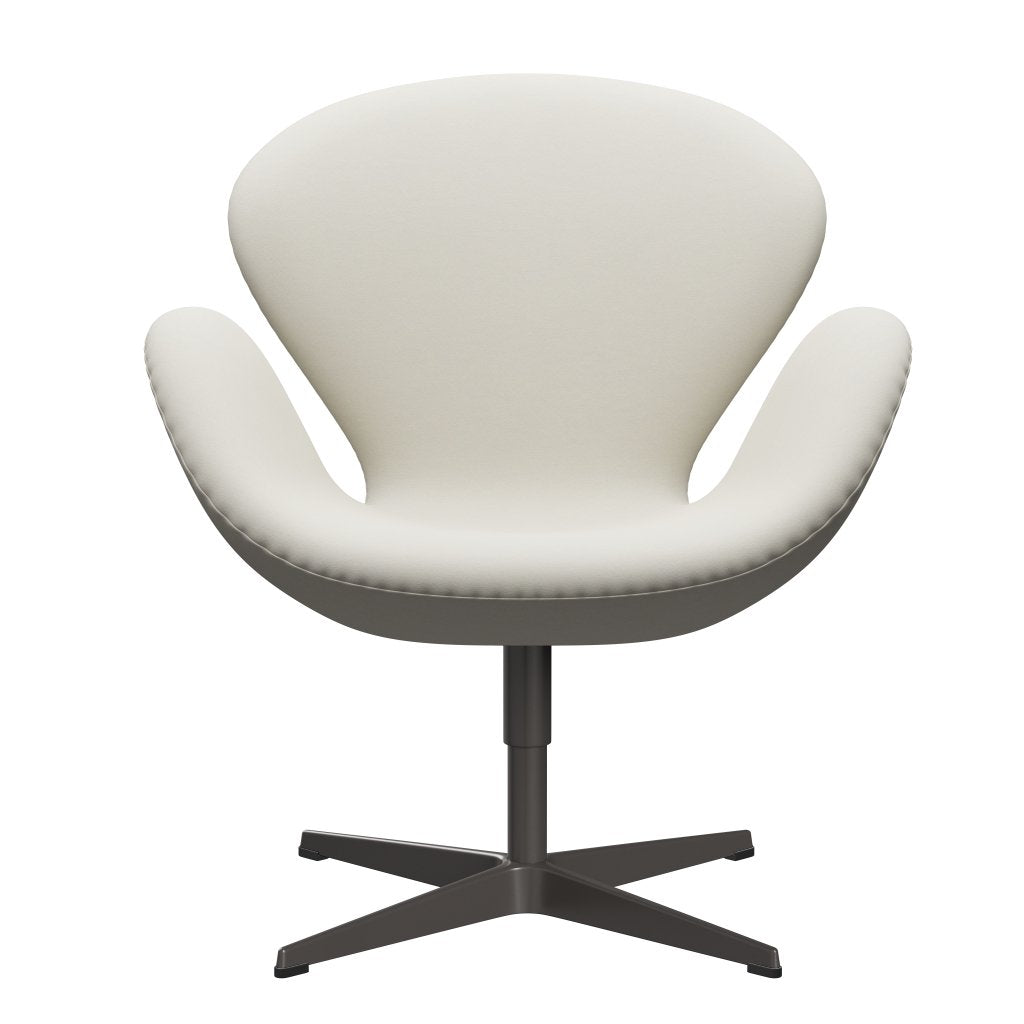 [product_category]-Fritz Hansen Swan Lounge Chair, Warm Graphite/Comfort Light Grey-Fritz Hansen-3320-C60002-WGBASE-FRI-1
