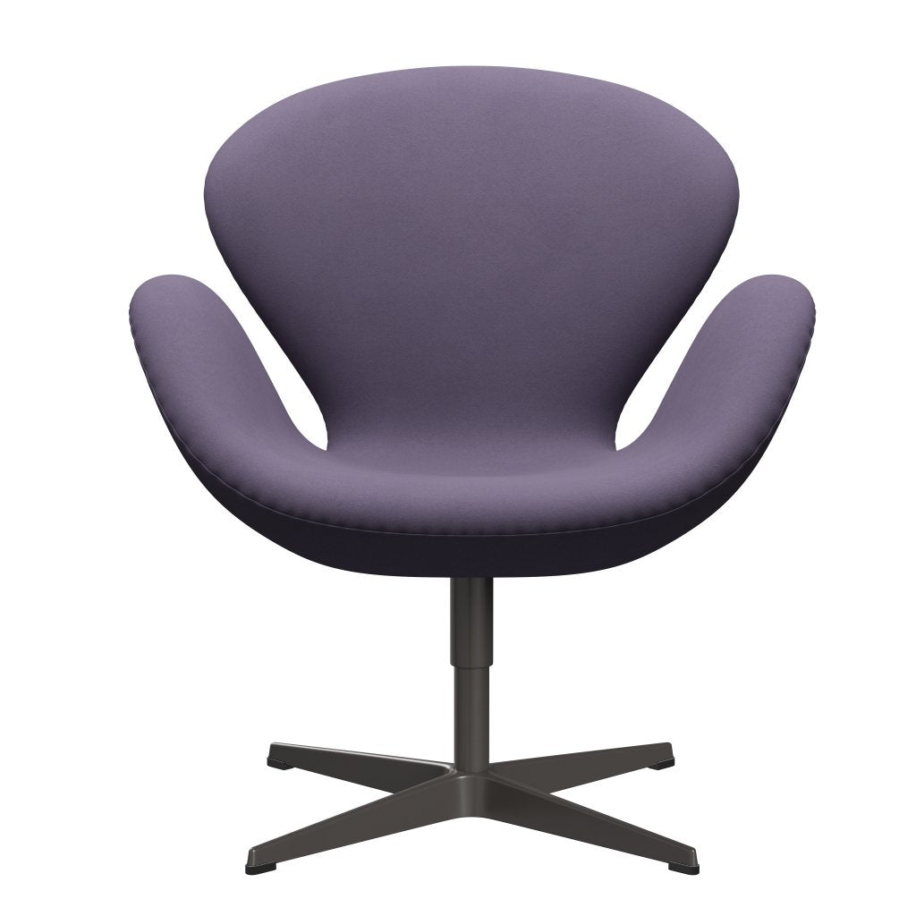 [product_category]-Fritz Hansen Swan Lounge Chair, Warm Graphite/Comfort Violet-Fritz Hansen-3320-C65012-WGBASE-FRI-1