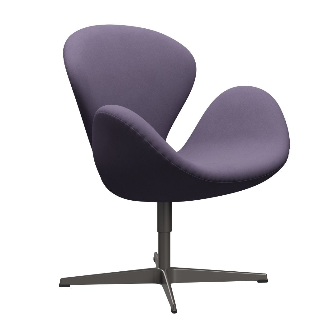 [product_category]-Fritz Hansen Swan Lounge Chair, Warm Graphite/Comfort Violet-Fritz Hansen-3320-C65012-WGBASE-FRI-2