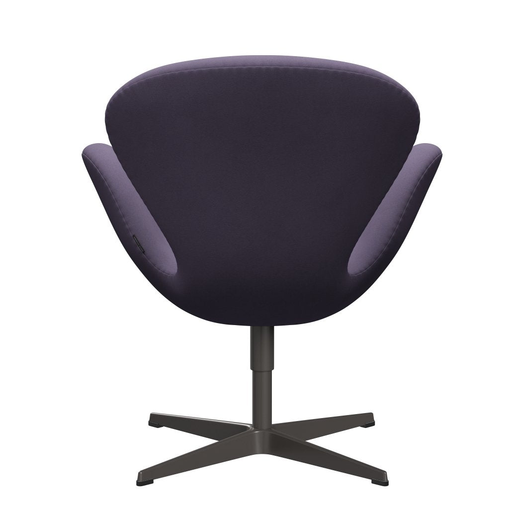 [product_category]-Fritz Hansen Swan Lounge Chair, Warm Graphite/Comfort Violet-Fritz Hansen-3320-C65012-WGBASE-FRI-4