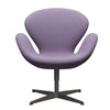  Swan™ Lounge Chair Warm Graphite/Comfort White/Light Violet