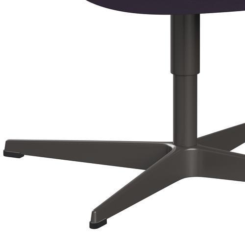 [product_category]-Fritz Hansen Swan Lounge Chair, Warm Graphite/Comfort White/Light Violet-Fritz Hansen-3320-C01043-WGBASE-FRI-7