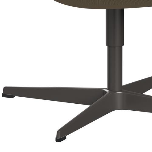 [product_category]-Fritz Hansen Swan Lounge Chair, Warm Graphite/Diablo Ivory-Fritz Hansen-3320-DIA200-WGBASE-FRI-7