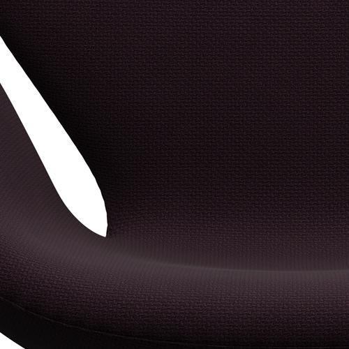 [product_category]-Fritz Hansen Swan Lounge Chair, Warm Graphite/Diablo Plum-Fritz Hansen-3320-DIA301-WGBASE-FRI-6