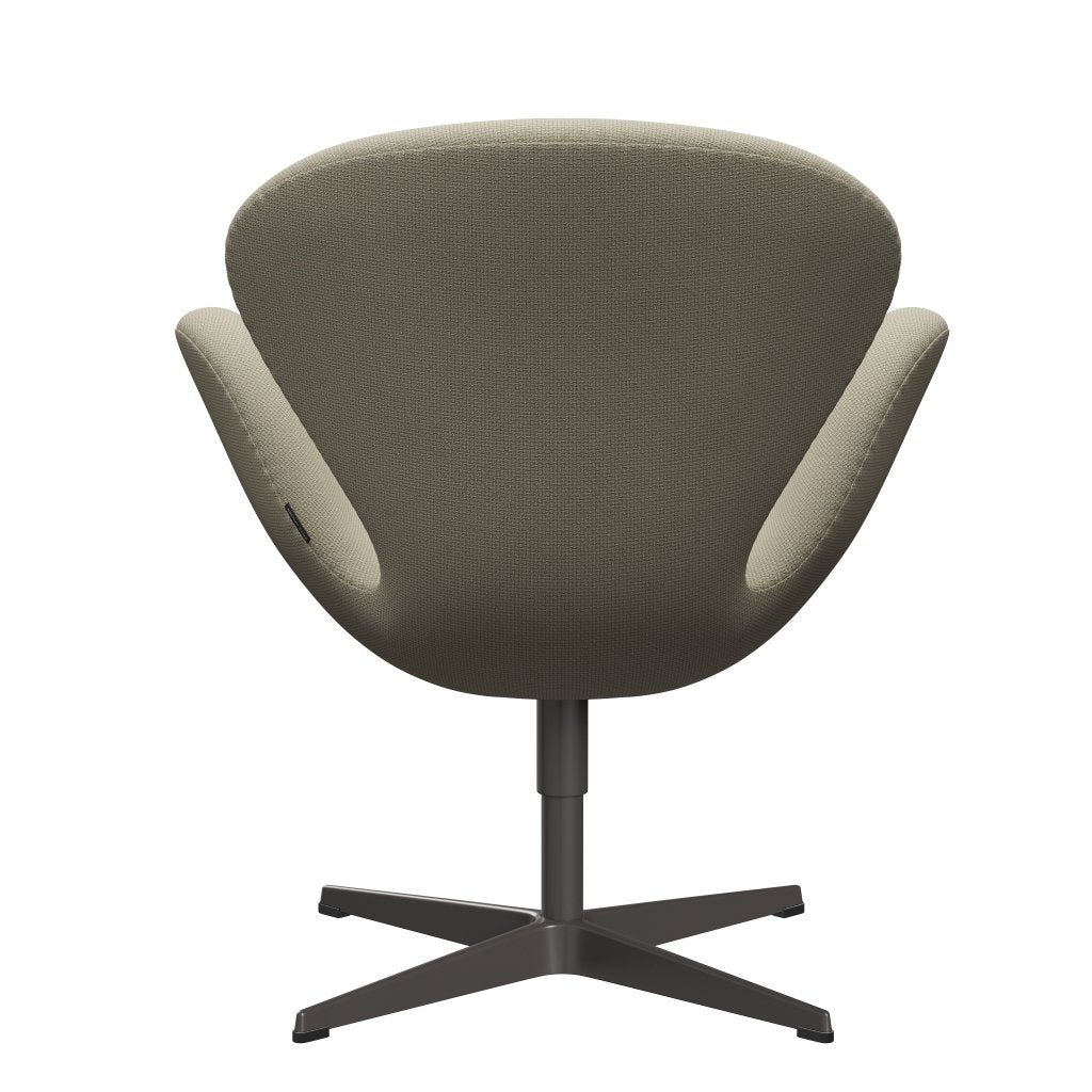 [product_category]-Fritz Hansen Swan Lounge Chair, Warm Graphite/Diablo Sand-Fritz Hansen-3320-DIA103-WGBASE-FRI-4