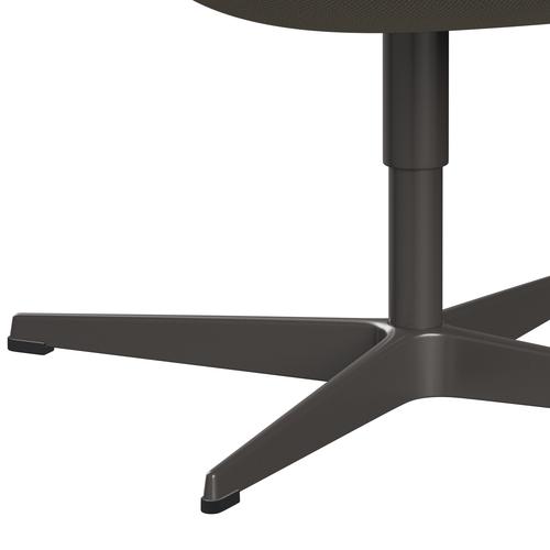 [product_category]-Fritz Hansen Swan Lounge Chair, Warm Graphite/Diablo Sand-Fritz Hansen-3320-DIA103-WGBASE-FRI-7