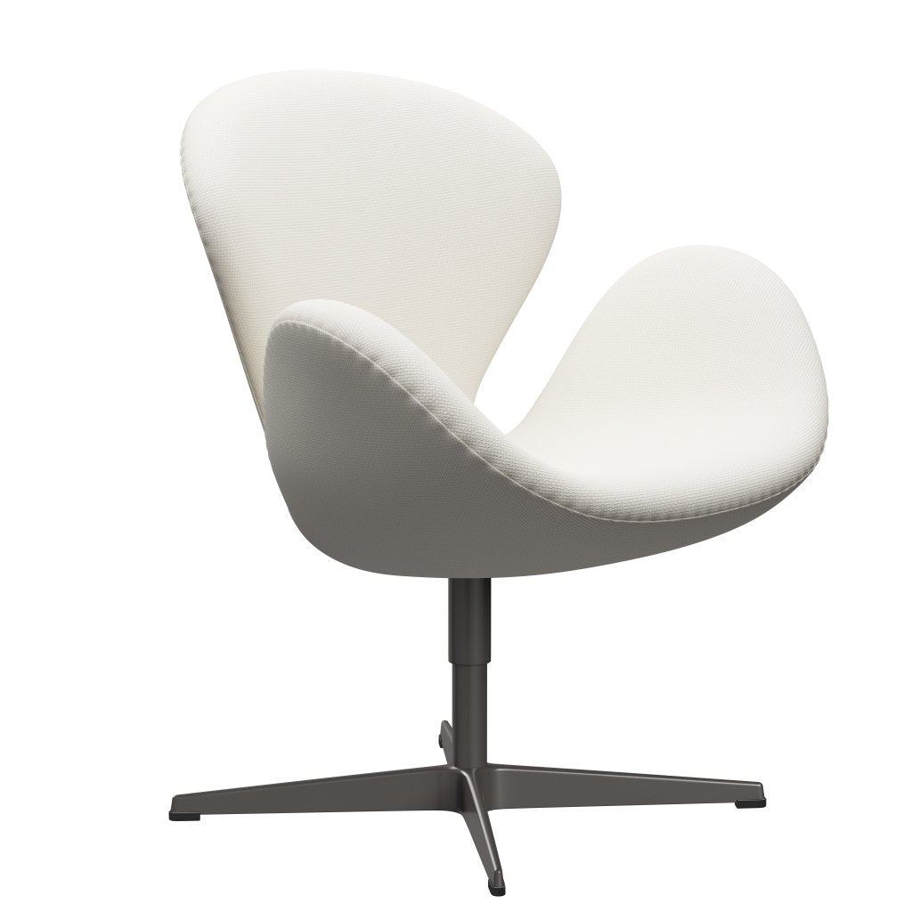 [product_category]-Fritz Hansen Swan Lounge Chair, Warm Graphite/Diablo Snow-Fritz Hansen-3320-DIA202-WGBASE-FRI-2