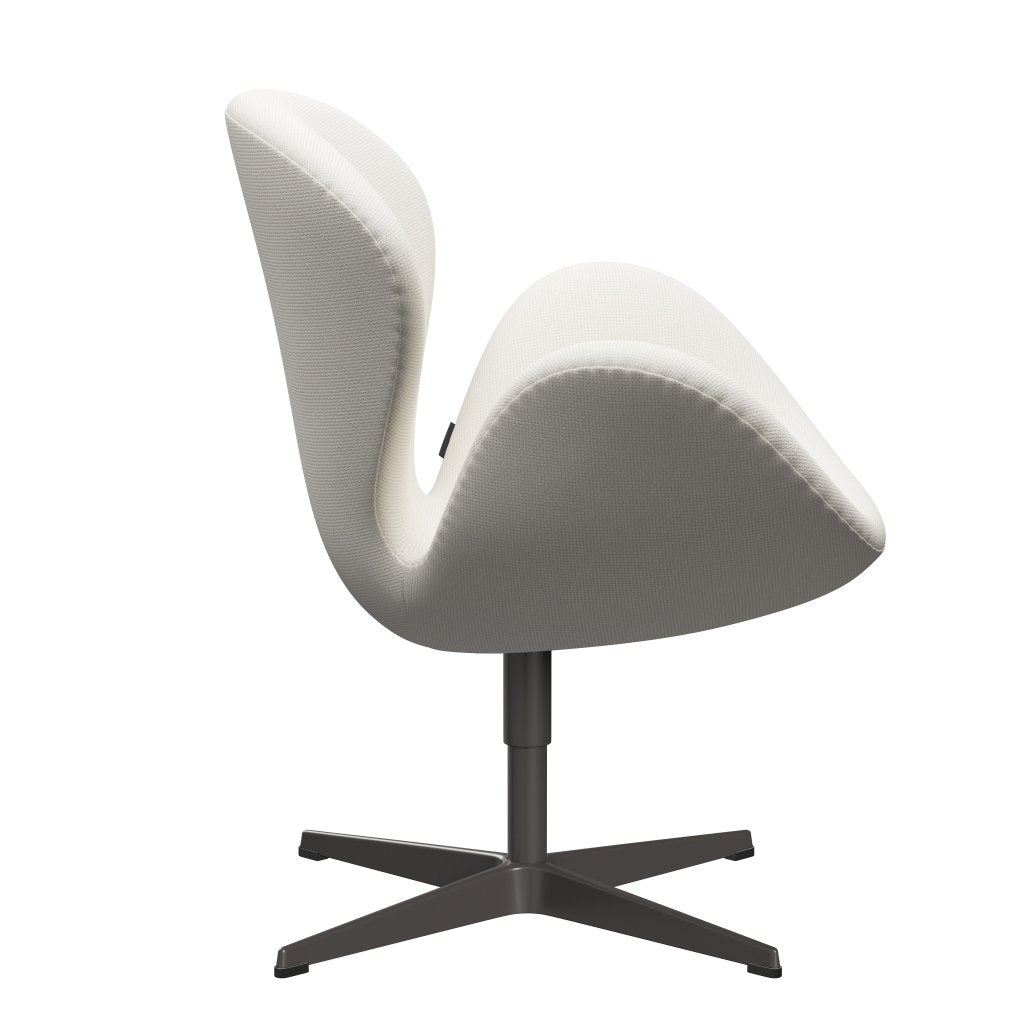 [product_category]-Fritz Hansen Swan Lounge Chair, Warm Graphite/Diablo Snow-Fritz Hansen-3320-DIA202-WGBASE-FRI-3
