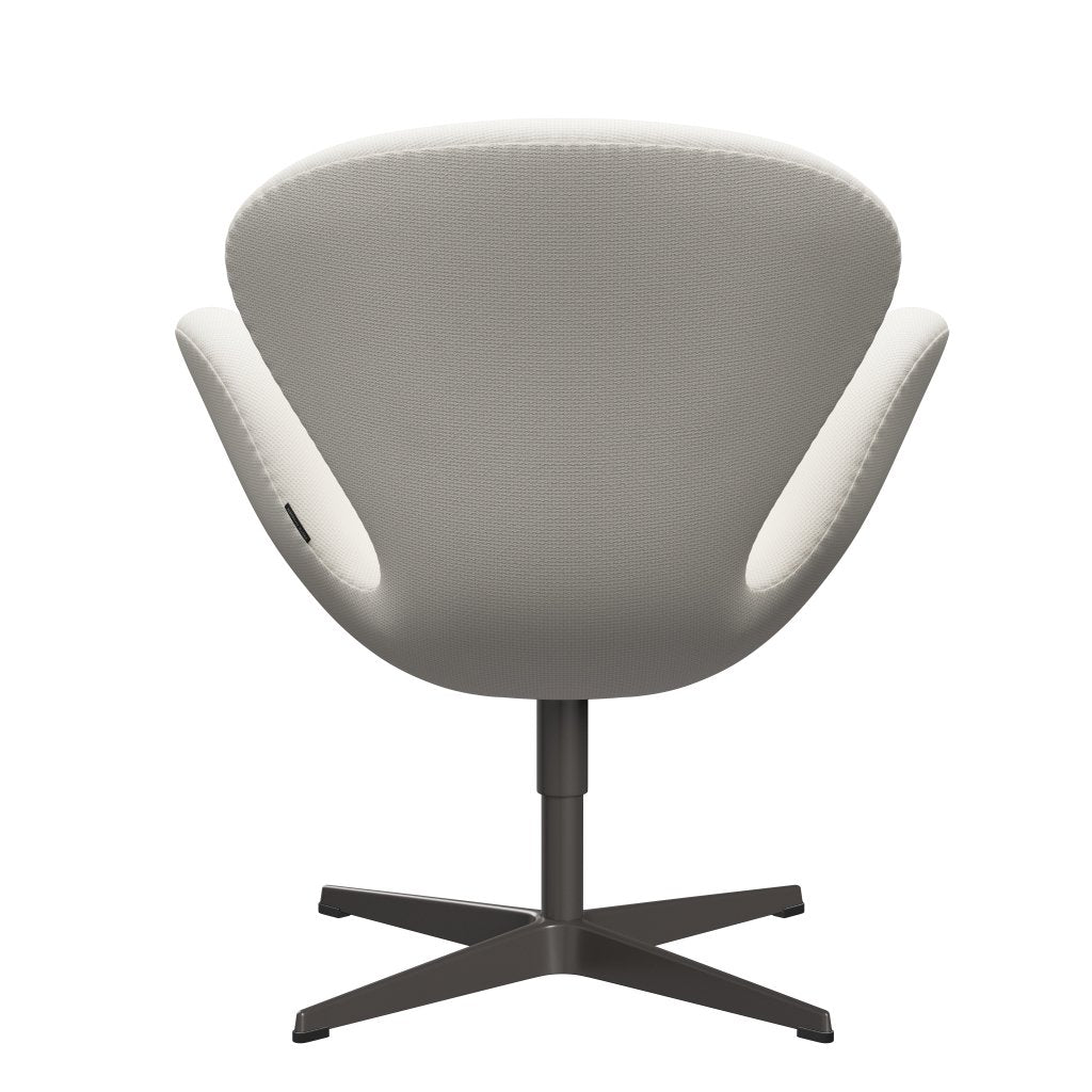 [product_category]-Fritz Hansen Swan Lounge Chair, Warm Graphite/Diablo Snow-Fritz Hansen-3320-DIA202-WGBASE-FRI-4