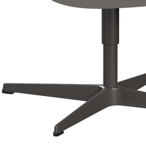 [product_category]-Fritz Hansen Swan Lounge Chair, Warm Graphite/Diablo Snow-Fritz Hansen-3320-DIA202-WGBASE-FRI-7