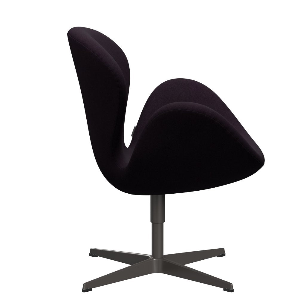 [product_category]-Fritz Hansen Swan Lounge Chair, Warm Graphite/Divina Aubergine (376)-Fritz Hansen-3320-DIV376-WGBASE-FRI-3
