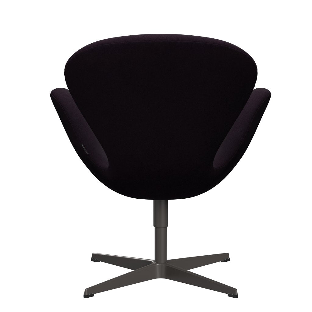 [product_category]-Fritz Hansen Swan Lounge Chair, Warm Graphite/Divina Aubergine (376)-Fritz Hansen-3320-DIV376-WGBASE-FRI-4