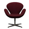 Fritz Hansen Swan™ Lounge Chair, Warm Graphite/Divina Aubergine (671)