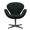 Fritz Hansen Swan™ Lounge Chair, Warm Graphite/Divina Charcoal