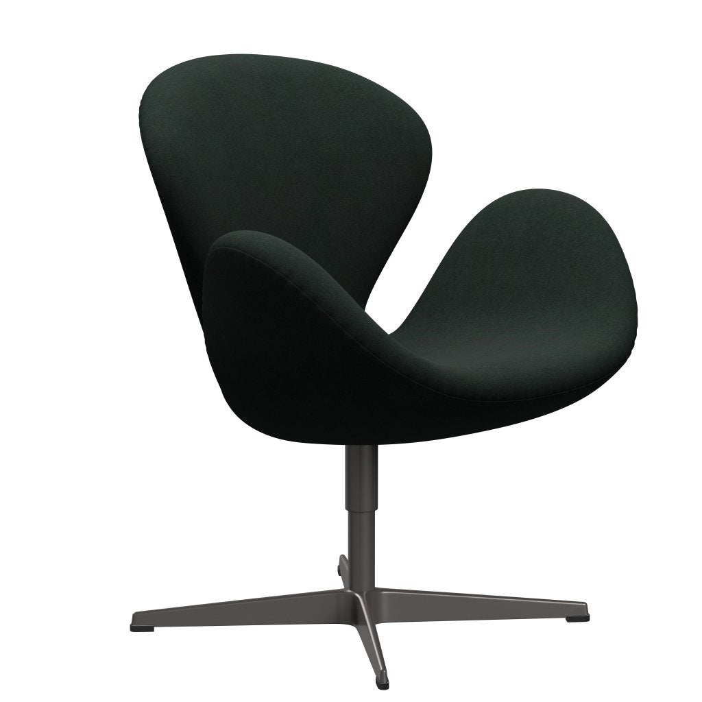 [product_category]-Fritz Hansen Swan Lounge Chair, Warm Graphite/Divina Charcoal-Fritz Hansen-3320-DIV181-WGBASE-FRI-2