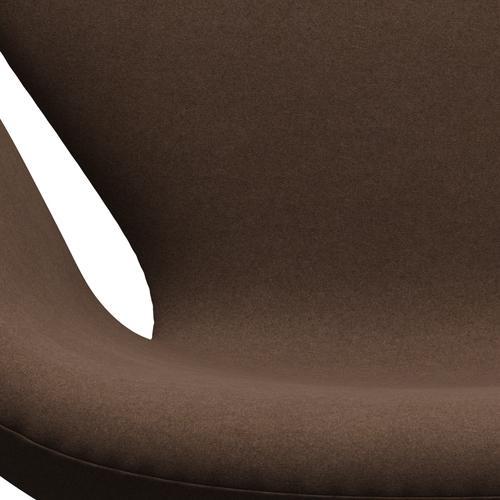[product_category]-Fritz Hansen Swan Lounge Chair, Warm Graphite/Divina Dark Brown (356)-Fritz Hansen-3320-DIV356-WGBASE-FRI-6