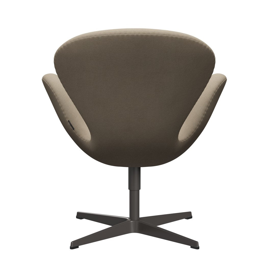 [product_category]-Fritz Hansen Swan Lounge Chair, Warm Graphite/Divina Light Beige-Fritz Hansen-3320-DIV224-WGBASE-FRI-4