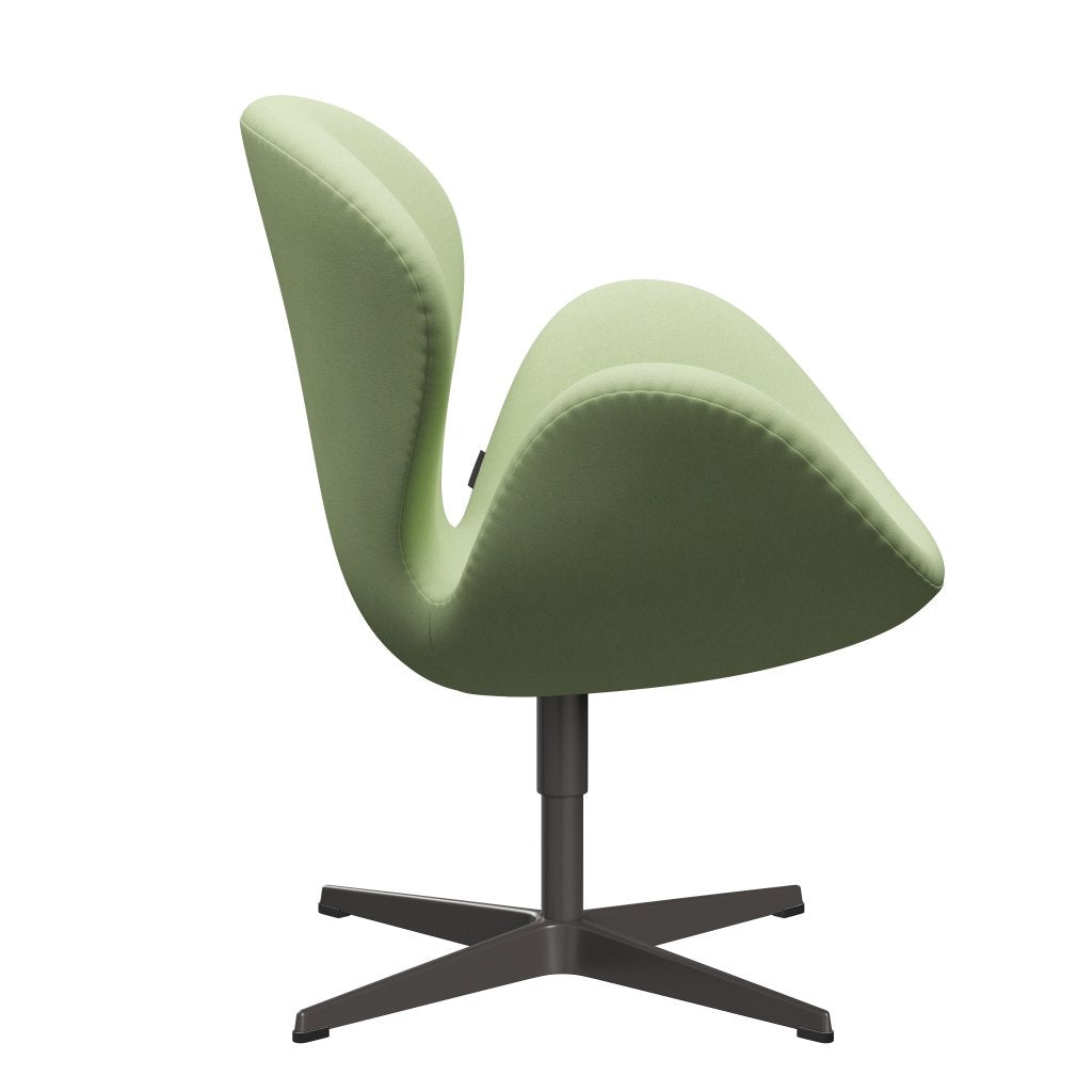 [product_category]-Fritz Hansen Swan Lounge Chair, Warm Graphite/Divina Light Yellow-Fritz Hansen-3320-DIV846-WGBASE-FRI-3