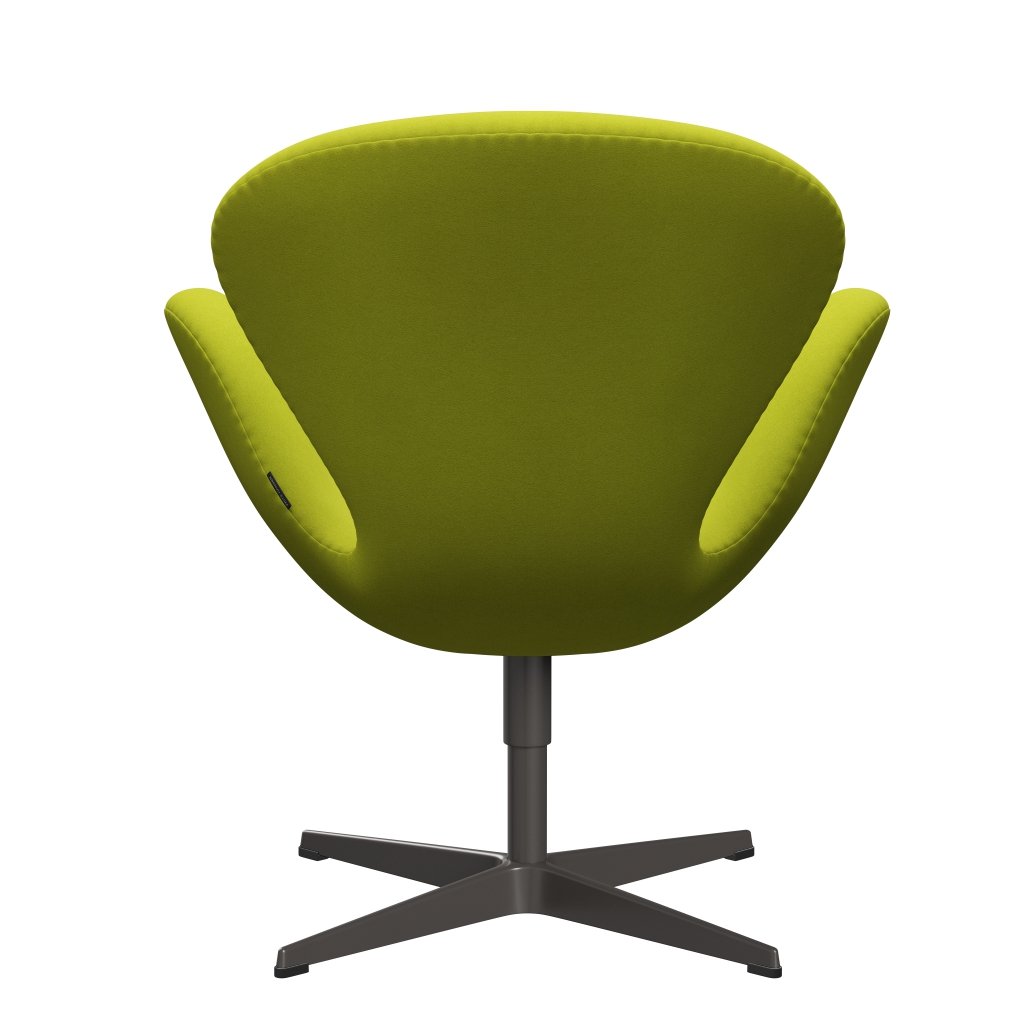 [product_category]-Fritz Hansen Swan Lounge Chair, Warm Graphite/Divina Lime-Fritz Hansen-3320-DIV936-WGBASE-FRI-4