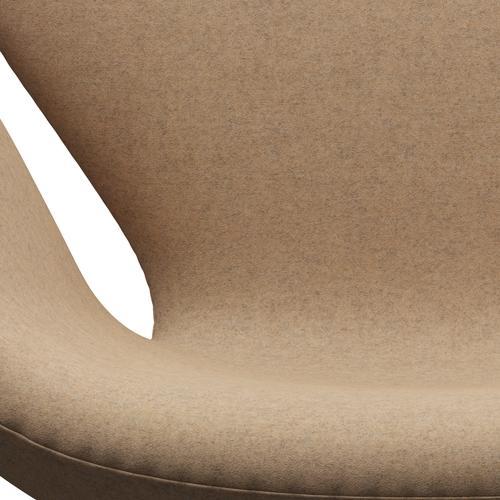 [product_category]-Fritz Hansen Swan Lounge Chair, Warm Graphite/Divina Md Cappuccino-Fritz Hansen-3320-DMD413-WGBASE-FRI-6