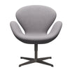 Fritz Hansen Swan™ Lounge Chair, Warm Graphite/Divina Md Cool Light Grey