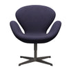 Fritz Hansen Swan™ Lounge Chair, Warm Graphite/Divina Md Dusty Blue