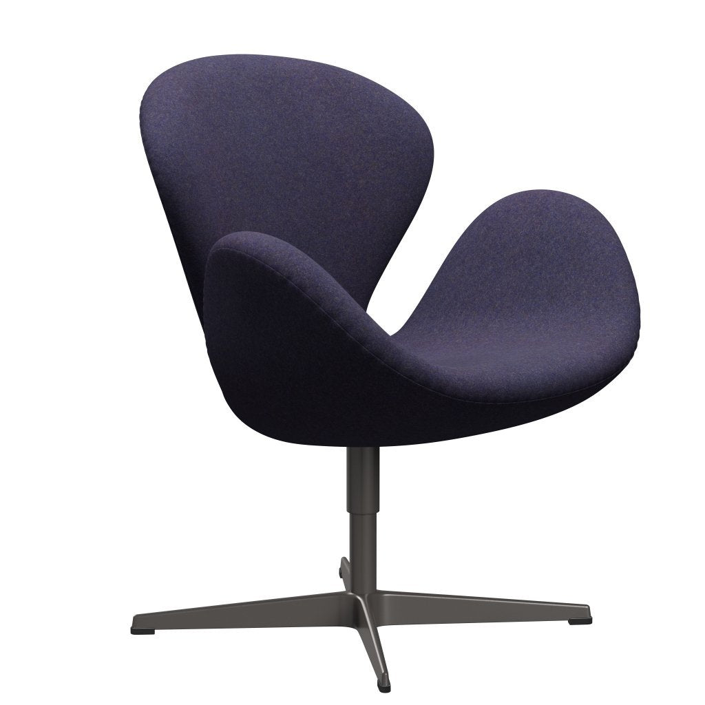 [product_category]-Fritz Hansen Swan Lounge Chair, Warm Graphite/Divina Md Dusty Blue-Fritz Hansen-3320-DMD753-WGBASE-FRI-2