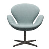 Fritz Hansen Swan™ Lounge Chair, Warm Graphite/Divina Md Mint