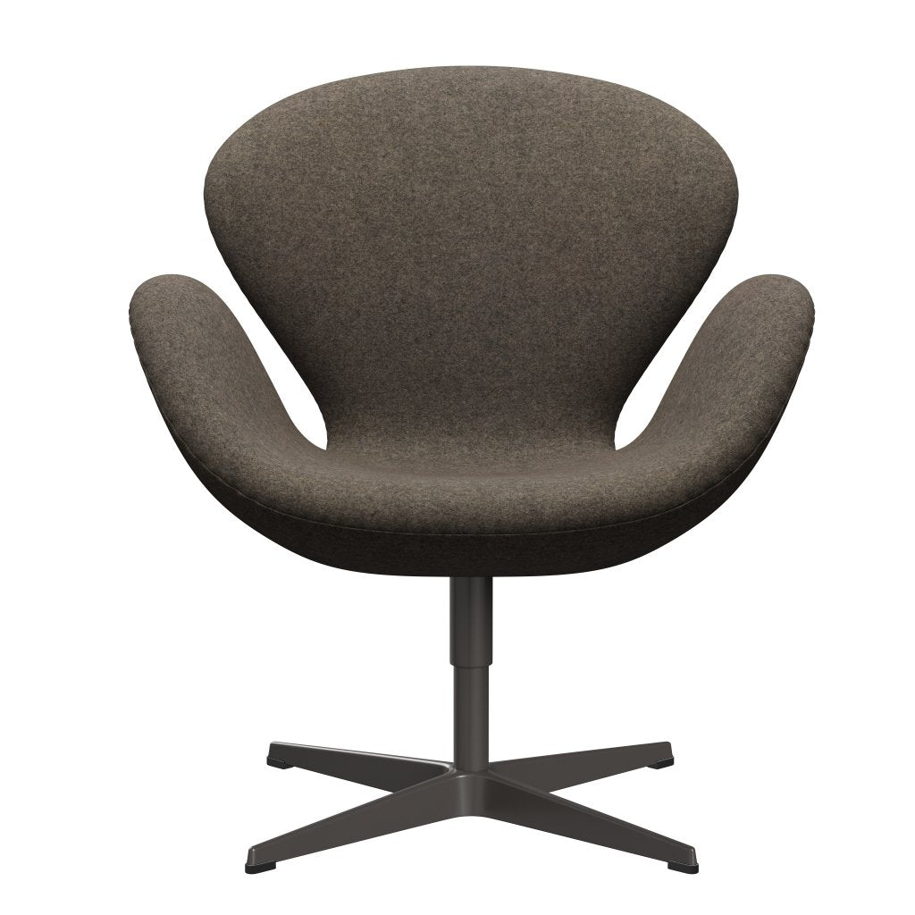 [product_category]-Fritz Hansen Swan Lounge Chair, Warm Graphite/Divina Md Mole-Fritz Hansen-3320-DMD343-WGBASE-FRI-1