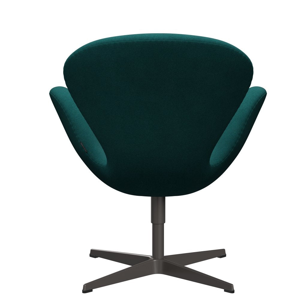 [product_category]-Fritz Hansen Swan Lounge Chair, Warm Graphite/Divina Melange Coral Green-Fritz Hansen-3320-DIM821-WGBASE-FRI-4