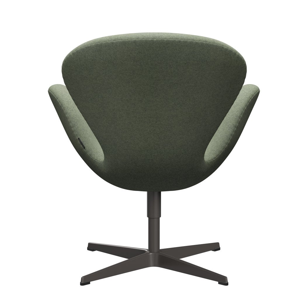 [product_category]-Fritz Hansen Swan Lounge Chair, Warm Graphite/Divina Melange Light Green-Fritz Hansen-3320-DIM917-WGBASE-FRI-4
