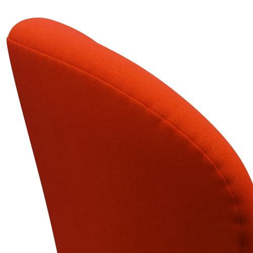 [product_category]-Fritz Hansen Swan Lounge Chair, Warm Graphite/Divina Orange/Red-Fritz Hansen-3320-DIV542-WGBASE-FRI-5