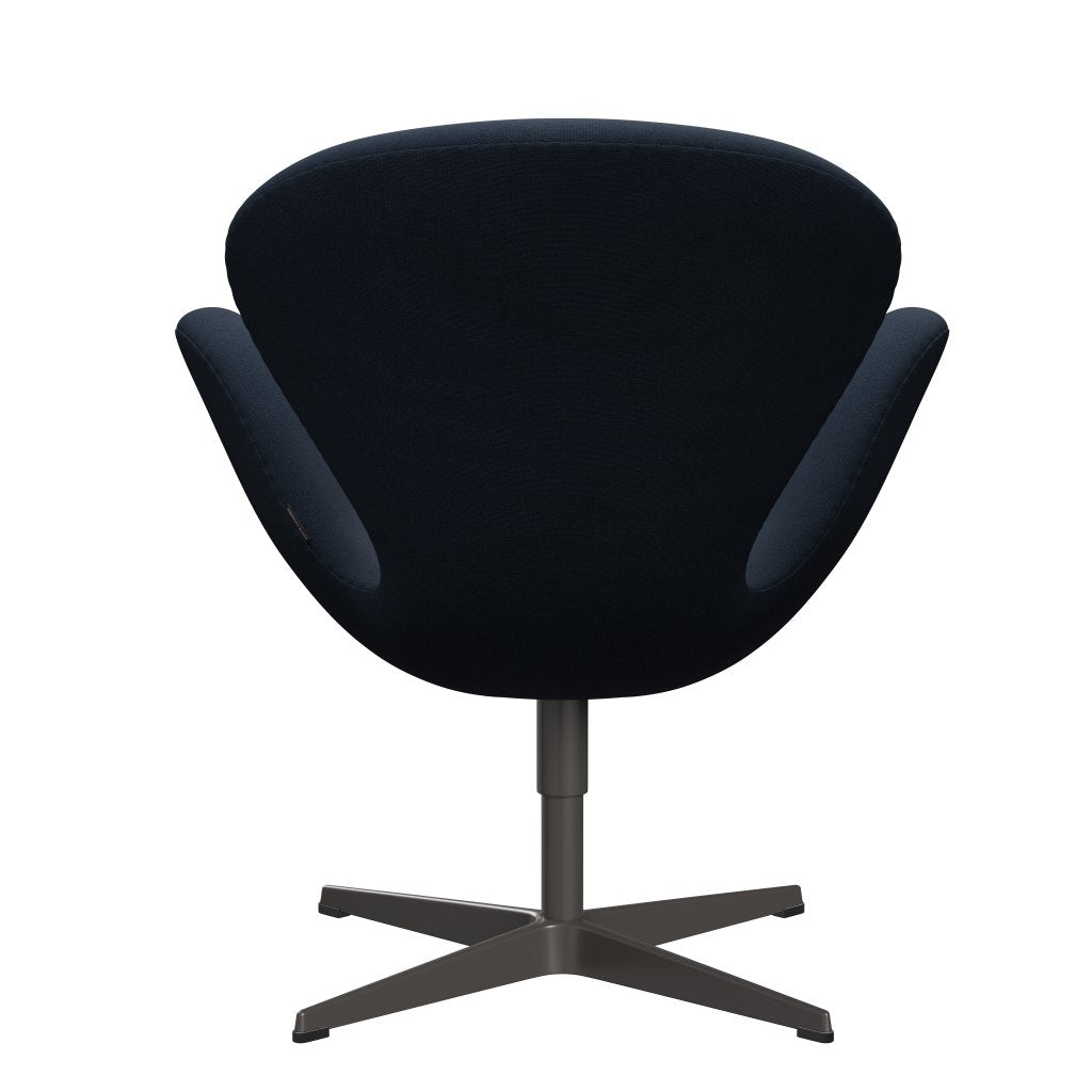 [product_category]-Fritz Hansen Swan Lounge Chair, Warm Graphite/Fame Blue Anthracite-Fritz Hansen-3320-F60017-WGBASE-FRI-4