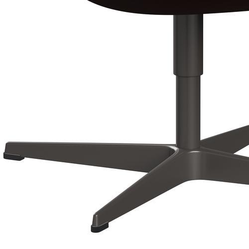 [product_category]-Fritz Hansen Swan Lounge Chair, Warm Graphite/Fame Brown (61047)-Fritz Hansen-3320-F61047-WGBASE-FRI-7