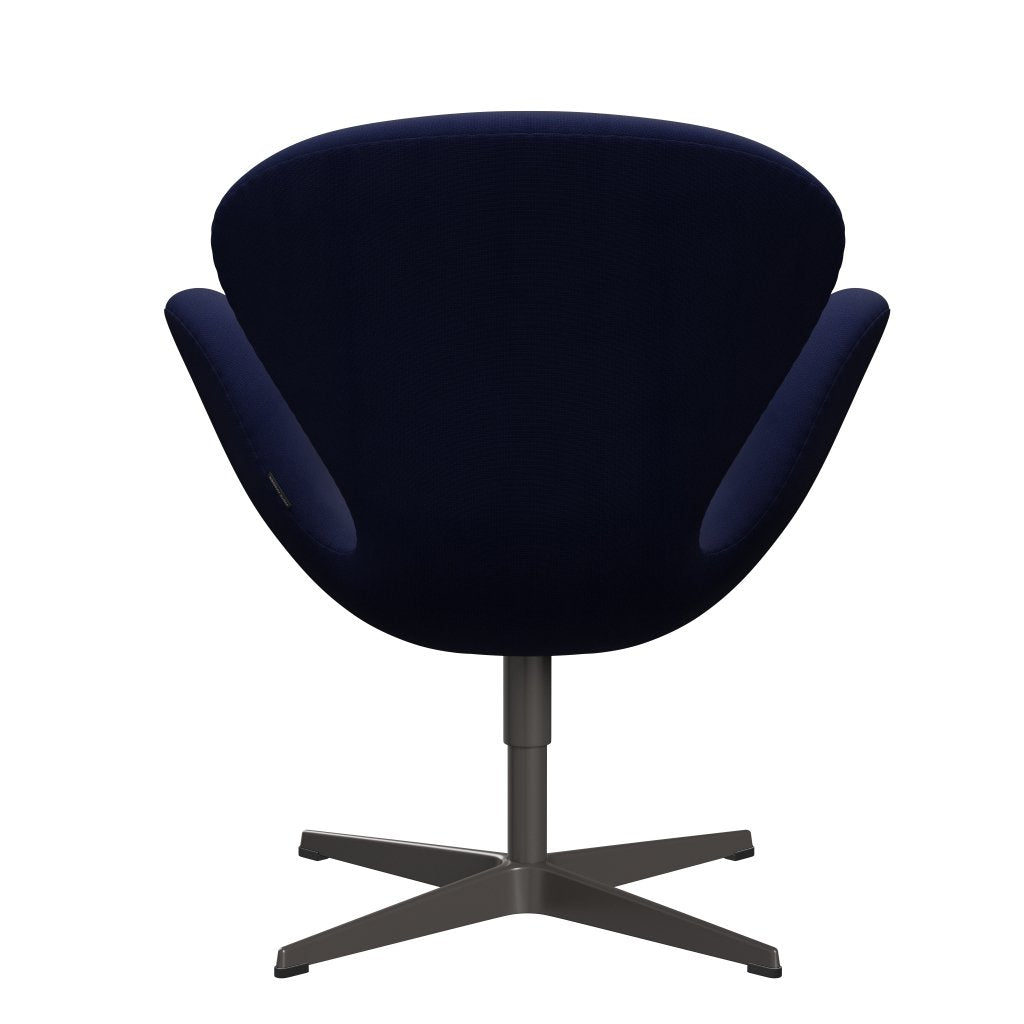 [product_category]-Fritz Hansen Swan Lounge Chair, Warm Graphite/Fame Dark Blue (66005)-Fritz Hansen-3320-F66005-WGBASE-FRI-4