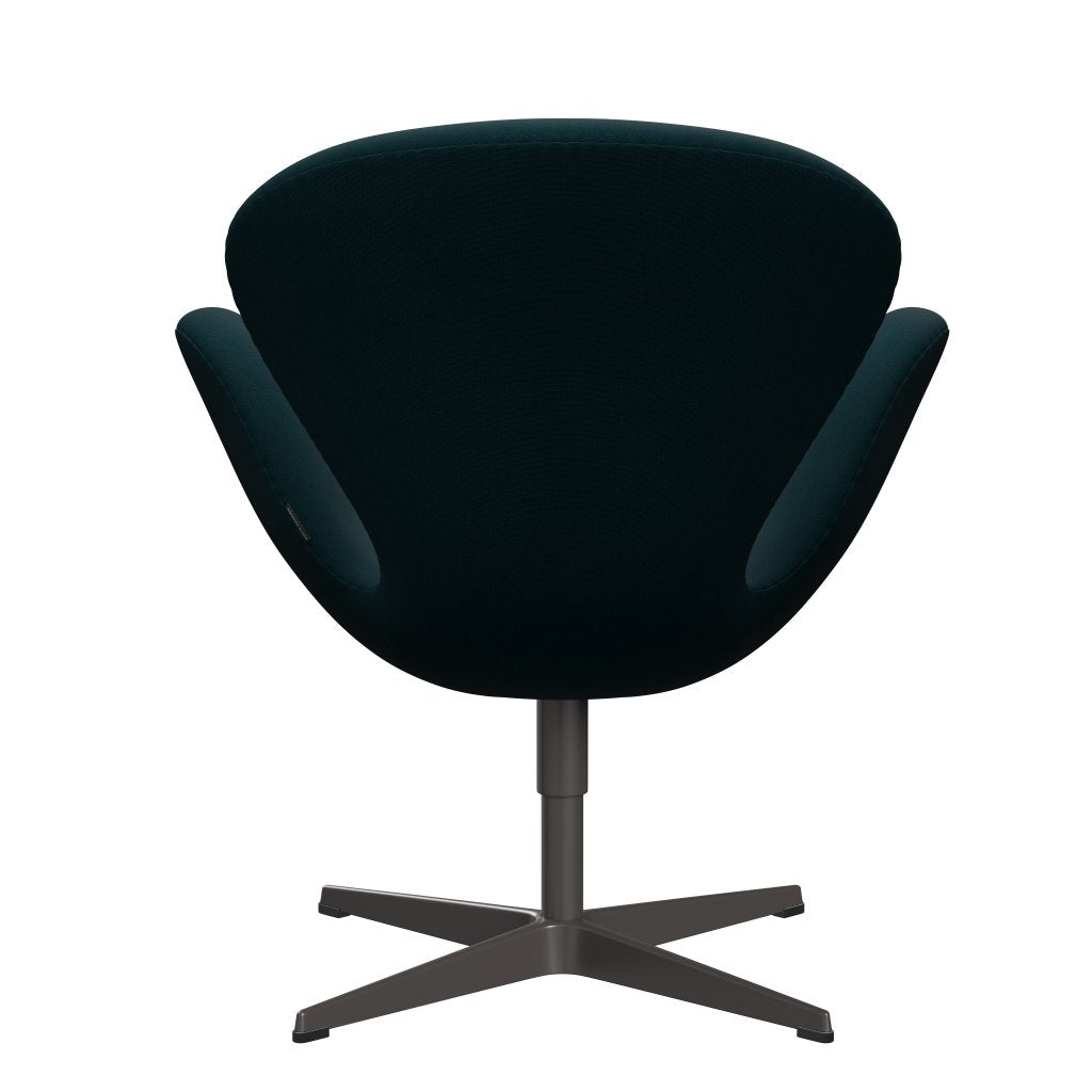 [product_category]-Fritz Hansen Swan Lounge Chair, Warm Graphite/Fame Dark Green-Fritz Hansen-3320-F68143-WGBASE-FRI-4