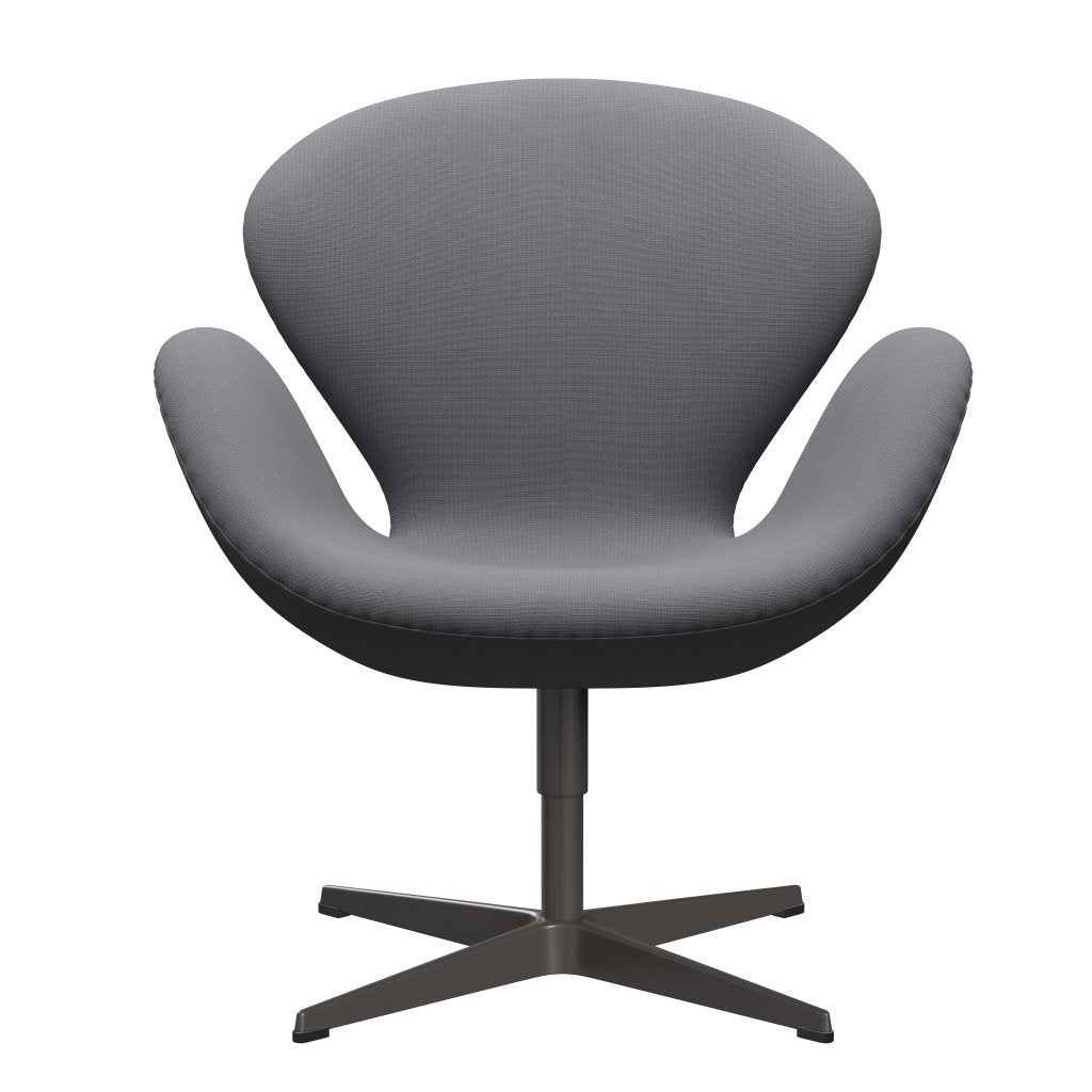 [product_category]-Fritz Hansen Swan Lounge Chair, Warm Graphite/Fame Grey (60078)-Fritz Hansen-3320-F60078-WGBASE-FRI-1