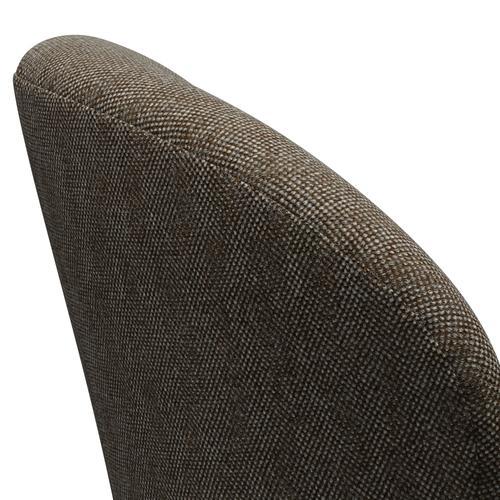 [product_category]-Fritz Hansen Swan Lounge Chair, Warm Graphite/Hallingdal Brown/Grey-Fritz Hansen-3320-HAL270-WGBASE-FRI-5