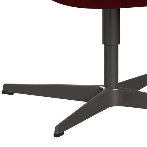 [product_category]-Fritz Hansen Swan Lounge Chair, Warm Graphite/Hallingdal Red (680)-Fritz Hansen-3320-HAL680-WGBASE-FRI-7