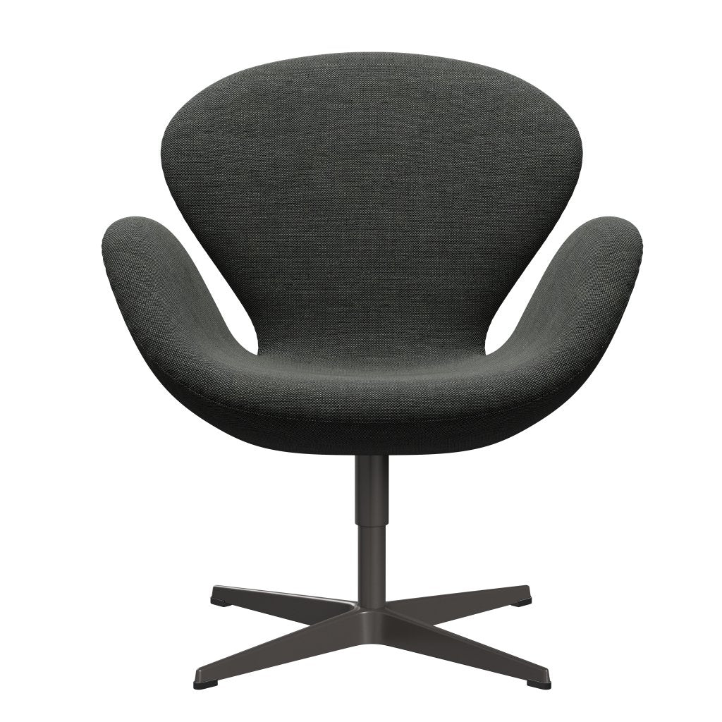 [product_category]-Fritz Hansen Swan Lounge Chair, Warm Graphite/Sunniva Light Grey/Dark Grey-Fritz Hansen-3320-SV173-WGBASE-FRI-1
