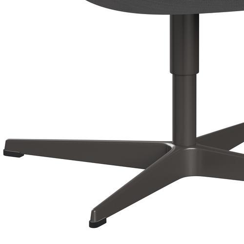 [product_category]-Fritz Hansen Swan Lounge Chair, Warm Graphite/Sunniva Natural/Light Grey-Fritz Hansen-3320-SV713-WGBASE-FRI-7