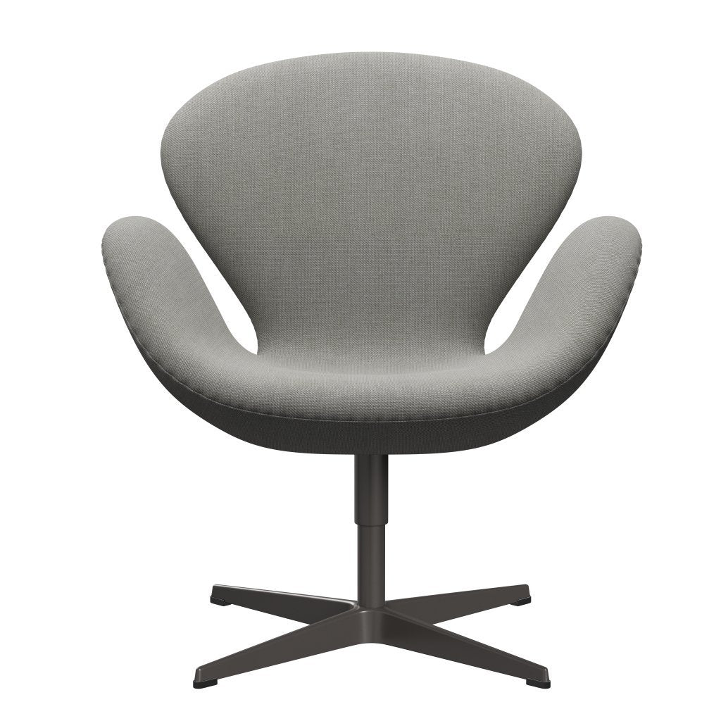 [product_category]-Fritz Hansen Swan Lounge Chair, Warm Graphite/Sunniva Sand/Light Grey-Fritz Hansen-3320-SV153-WGBASE-FRI-1