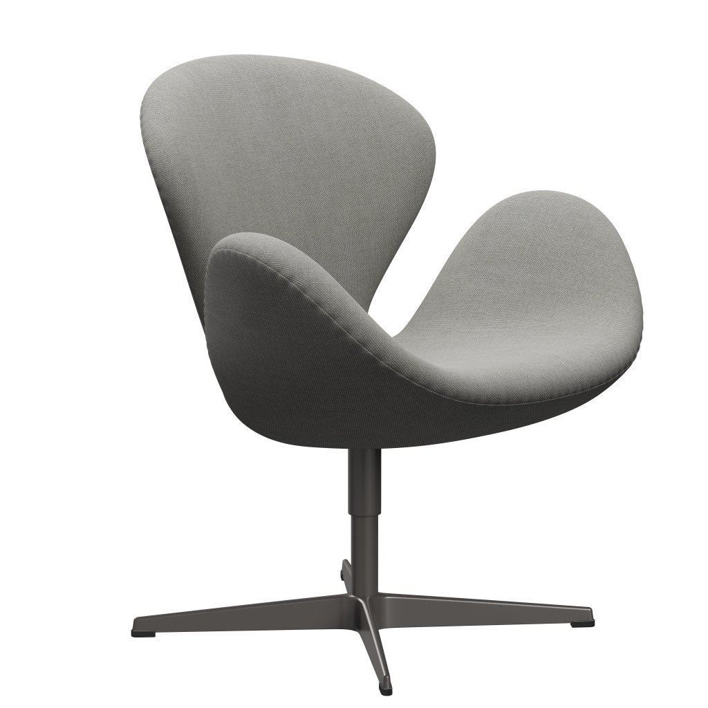 [product_category]-Fritz Hansen Swan Lounge Chair, Warm Graphite/Sunniva Sand/Light Grey-Fritz Hansen-3320-SV153-WGBASE-FRI-2