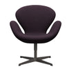  Swan™ Lounge Chair Warm Graphite/Tonus Aubergine