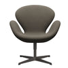 Fritz Hansen Swan™ Lounge Chair, Warm Graphite/Tonus Dusty Brown