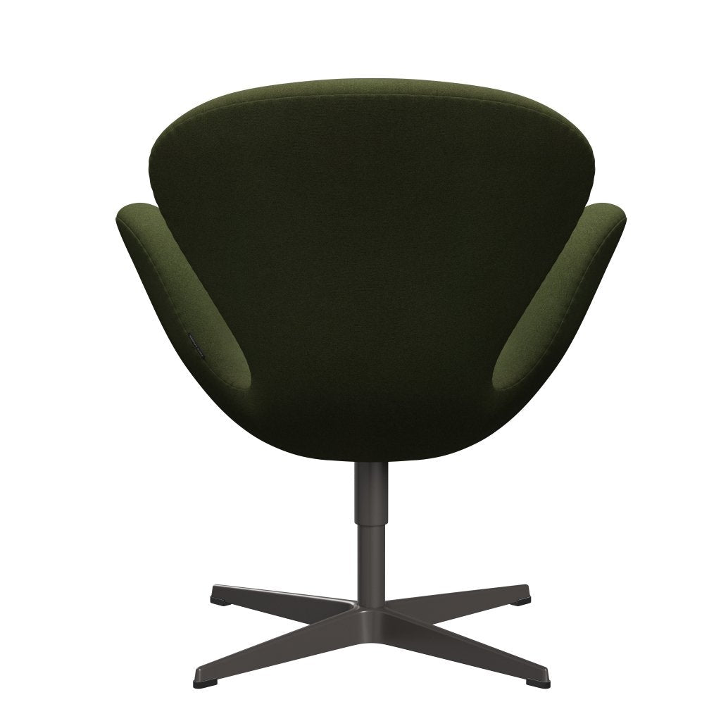 [product_category]-Fritz Hansen Swan Lounge Chair, Warm Graphite/Tonus Military Green-Fritz Hansen-3320-TON131-WGBASE-FRI-4