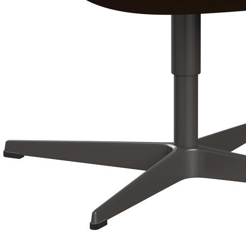 [product_category]-Fritz Hansen Swan Lounge Chair, Warm Graphite/Tonus Warm Brown (364)-Fritz Hansen-3320-TON364-WGBASE-FRI-7