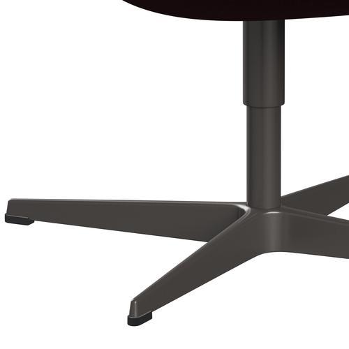 [product_category]-Fritz Hansen Swan Lounge Chair, Warm Graphite/Tonus Wine Red-Fritz Hansen-3320-TON610-WGBASE-FRI-7
