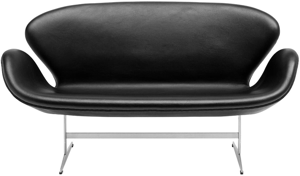 [product_category]-Fritz Hansen Swan Sofa 2 Persons, Elegance Black-Fritz Hansen-3321-elegance black-FRI-1
